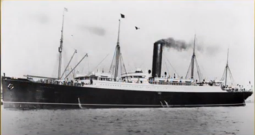 loď Carpathia, která zachránila lidi ze záchranných člunů