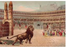 křesťany předhazovali šelmám v římském Koloseu