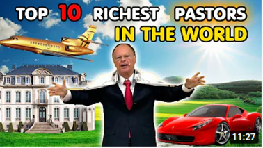 10 nejbohatších pastorů na světě